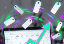 Content Optimization Tips That Boost Organic Traffic Cluttered desk with spiking SEO analytics, holographic keywords, half-eaten donut, and frustrated cartoon creator.