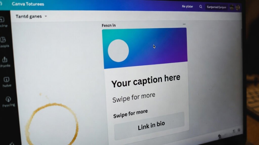 "Free Canva social template that actually got real engagement"